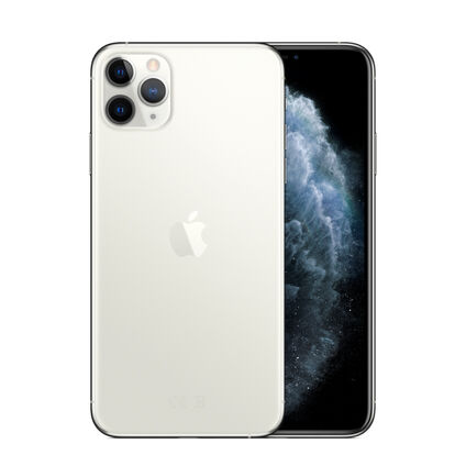 Фото Смартфон Apple iPhone 11 Pro Max б/у (64 Серебристый, отличное)