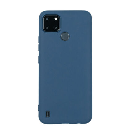 Фото Чехол для Realme C21-Y бампер АТ Soft touch (Синий)