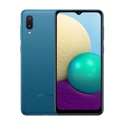 Фото Смартфон Samsung Galaxy A02 б/у (3/64 Синий, Отличное)