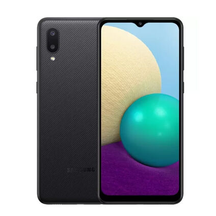 Фото Смартфон Samsung Galaxy A02 б/у (3/64 Черный, Хорошее)