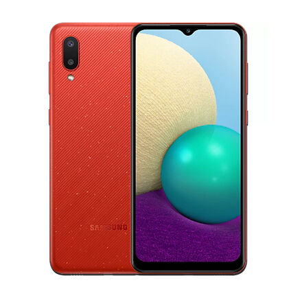 Фото Смартфон Samsung Galaxy A02 б/у (3/64 Красный, Хорошее)