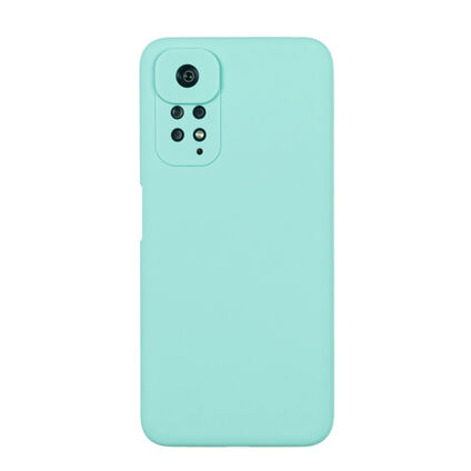 Фото Чехол для Xiaomi Redmi Note 11S бампер LS Silicone Case (Бирюзовый)