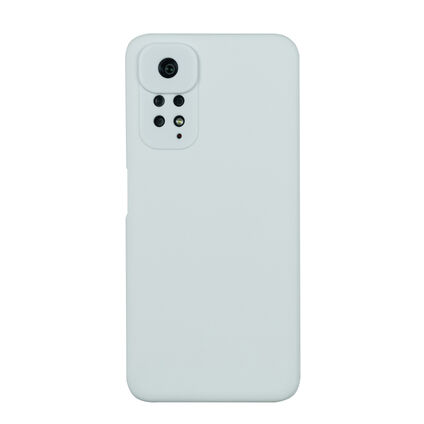 Фото Чехол для Xiaomi Redmi Note 11S бампер LS Silicone Case (Белый)