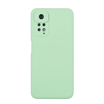 Фото Чехол для Xiaomi Redmi Note 11S бампер LS Silicone Case (Фисташковый)