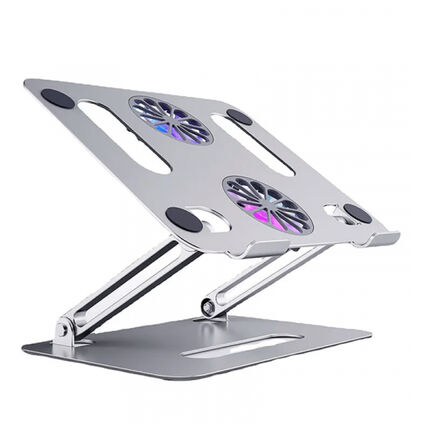 Фото Подставка для ноутбука с охлаждением и подсветкой Evolution LS200