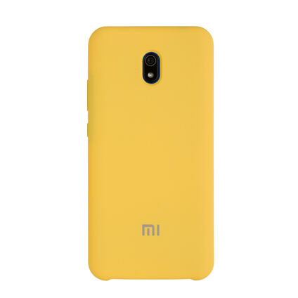 Фото Чехол для Xiaomi Redmi 8A бампер EXPERTS Soft touch (Желтый)