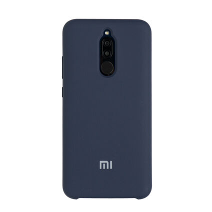 Фото Чехол для Xiaomi Redmi 8 бампер EXPERTS Soft touch (Темно-синий)