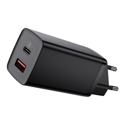 Фото Сетевое зарядное устройство Baseus GaN2 Lite Quick Charger C+U 65W