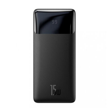 Фото Внешний аккумулятор Baseus Bipow Digital Display Power Bank 20000mAh 15W (черный)