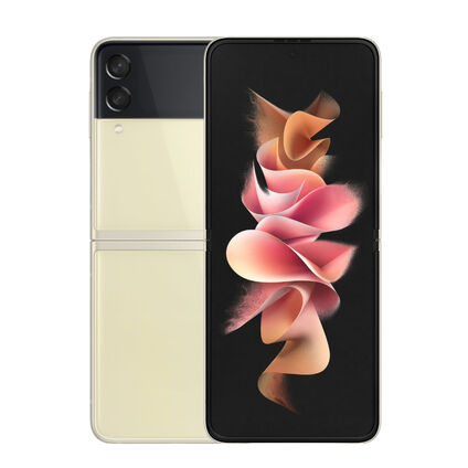 Фото Смартфон Samsung Galaxy Z Flip3 5G б/у (8/128 Бежевый, отличное)