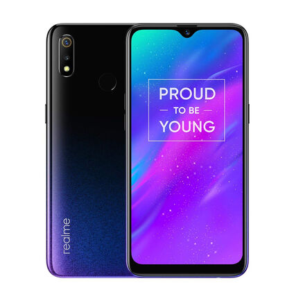 Фото Смартфон Realme 3 б/у (3/32 Динамичный черный, Хорошее)