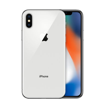 Фото Смартфон Apple iPhone X б/у (256 Серебристый, отличное)
