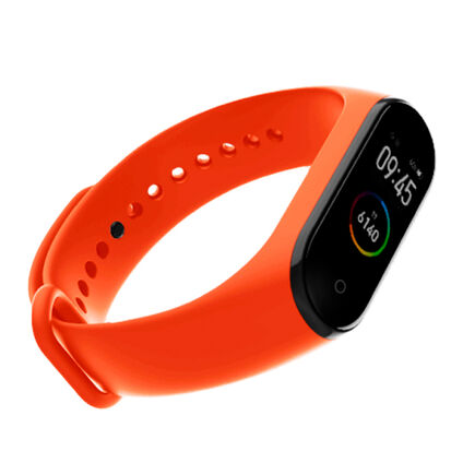 Фото Ремешок для Xiaomi Mi Smart Band 4 ORIGINAL (Оранжевый)
