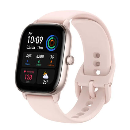 Фото Умные часы Amazfit GTS 4 mini (розовый)