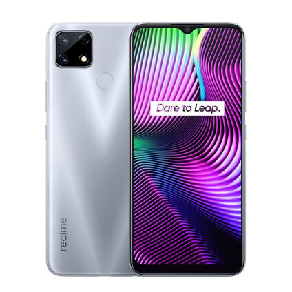 Фото Смартфон Realme 7i б/у (4/64 Серебристый, Хорошее)