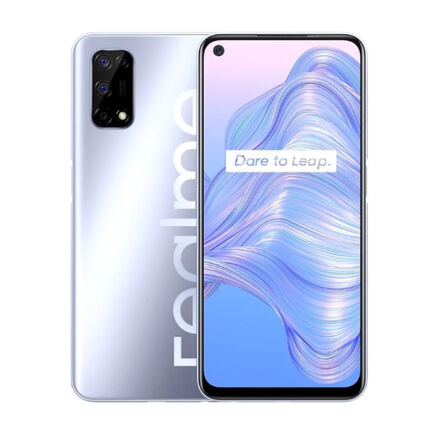 Фото Смартфон Realme 7 5G б/у (6/128 Серебристый, Отличное)