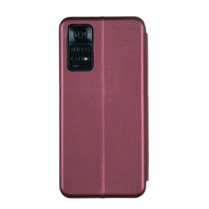 Фото Чехол для Xiaomi Redmi Note 11 Pro/11 Pro 5G книжкой АТ (бордовый)