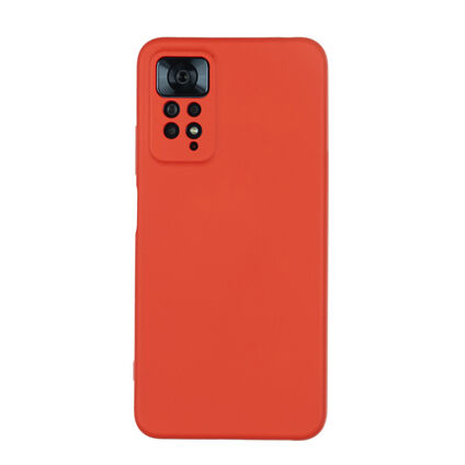 Фото Чехол для Xiaomi Redmi Note 11 Pro/11 Pro 5G бампер АТ Silicone Case (красный)