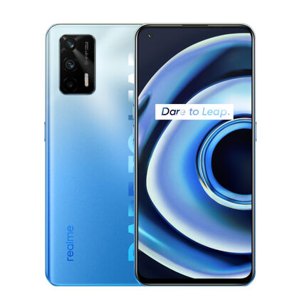 Фото Смартфон Realme Q3 Pro 5G б/у (8/256 Голубой, Хорошее)