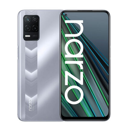 Фото Смартфон Realme Narzo 30 5G б/у (4/128 Серебристый, Отличное)