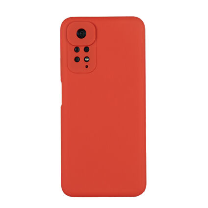 Фото Чехол для Xiaomi Redmi Note 11 бампер LS Silicone Case (красный)