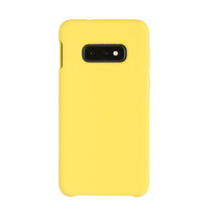 Фото Чехол для Samsung Galaxy S10e бампер BINGO Liquid (Желтый)