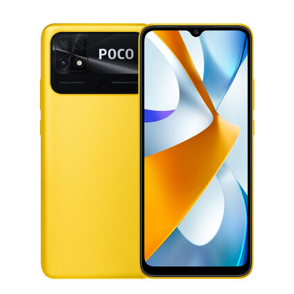 Фото Смартфон POCO C40 б/у (4/64 Желтый)