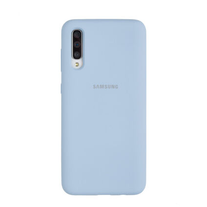 Фото Чехол для Samsung Galaxy A50 бампер EXPERTS Soft touch (Голубой)