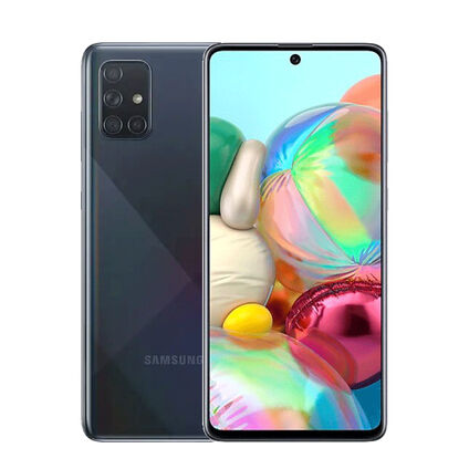 Фото Смартфон Samsung Galaxy A71 б/у (8/128 Черный, хорошее состояние)