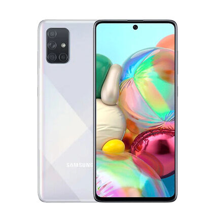 Фото Смартфон Samsung Galaxy A71 б/у (6/128 Белый, отличное состояние)
