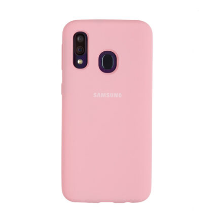 Фото Чехол для Samsung Galaxy A40 бампер EXPERTS Soft touch (Розовый)