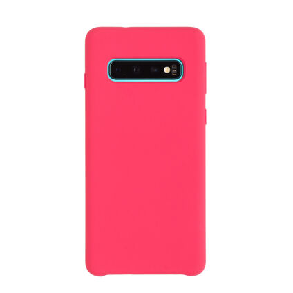 Фото Чехол для Samsung Galaxy S10 бампер CASE Liquid (Ярко-розовый)