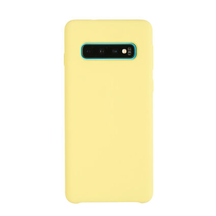 Фото Чехол для Samsung Galaxy S10 бампер BINGO Liquid (Желтый)