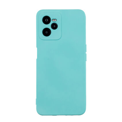 Фото Чехол для Realme C35 бампер АТ Silicone case (бирюзовый)