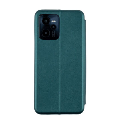 Фото Чехол для Realme C35 книжкой AT (темно-зеленый)