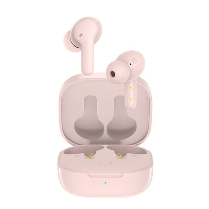 Фото Беспроводные Bluetooth-наушники QCY T13 (розовый)