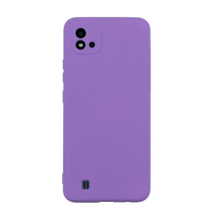 Фото Чехол для Realme C11 2021 бампер Bingo Liquid TPU (фиолетовый)