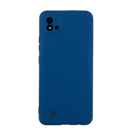 Фото Чехол для Realme C11 2021 бампер АТ Silicone case (синий)