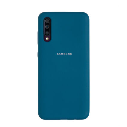 Фото Чехол для Samsung Galaxy A70 бампер EXPERTS Soft touch (Темно-синий)