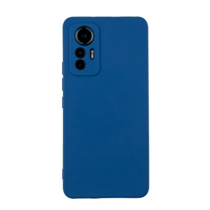 Фото Чехол для Xiaomi 12 Lite бампер АТ Silicone case (синий)
