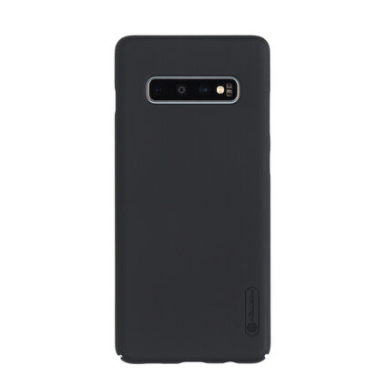 Фото Чехол для Samsung Galaxy S10 Plus бампер пластиковый Nillkin (Черный)