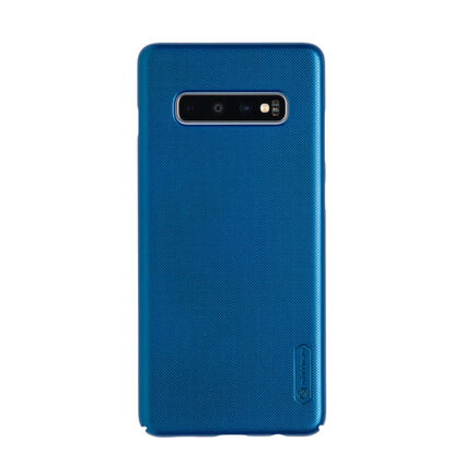 Фото Чехол для Samsung Galaxy S10 Plus бампер пластиковый Nillkin (Морская волна)