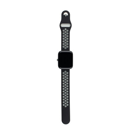 Фото Ремешок универсальный 20мм Bingo Sport (черный с серым)