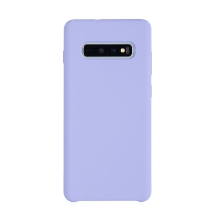 Фото Чехол для Samsung Galaxy S10 Plus бампер CASE Liquid (Светло-фиолетовый)