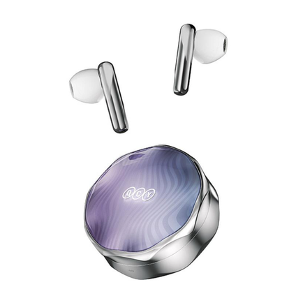 Фото Беспроводные Bluetooth-наушники QCY FairyBuds T21 (серебристый)