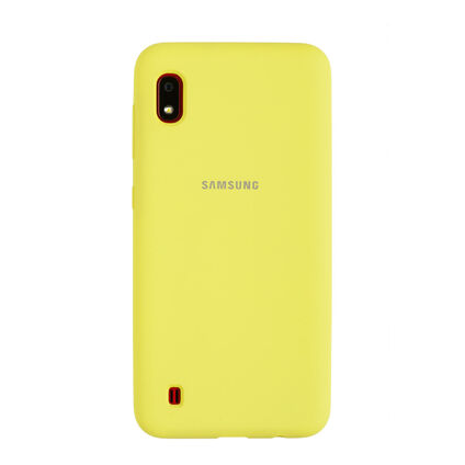 Фото Чехол для Samsung Galaxy A10 бампер EXPERTS Soft touch (Желтый)