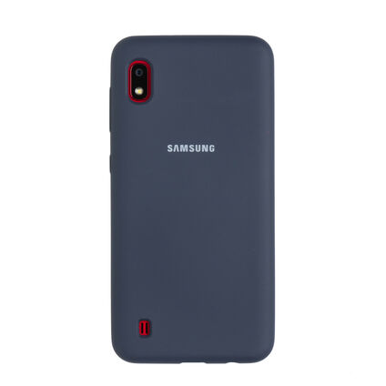 Фото Чехол для Samsung Galaxy A10 бампер EXPERTS Soft touch (Темно-синий)