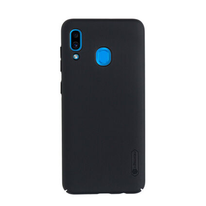 Фото Чехол для Samsung Galaxy A30 бампер пластиковый Nillkin (Черный)