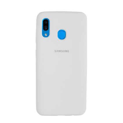 Фото Чехол для Samsung Galaxy A30 бампер EXPERTS Soft touch (Белый)