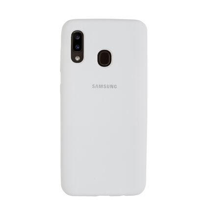Фото Чехол для Samsung Galaxy A20 бампер EXPERTS Soft touch (Белый)